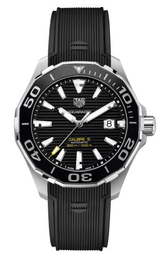 TAG Heuer Aquaracer 300M Calibre 5 43 Stainless Steel / Black / Rubber